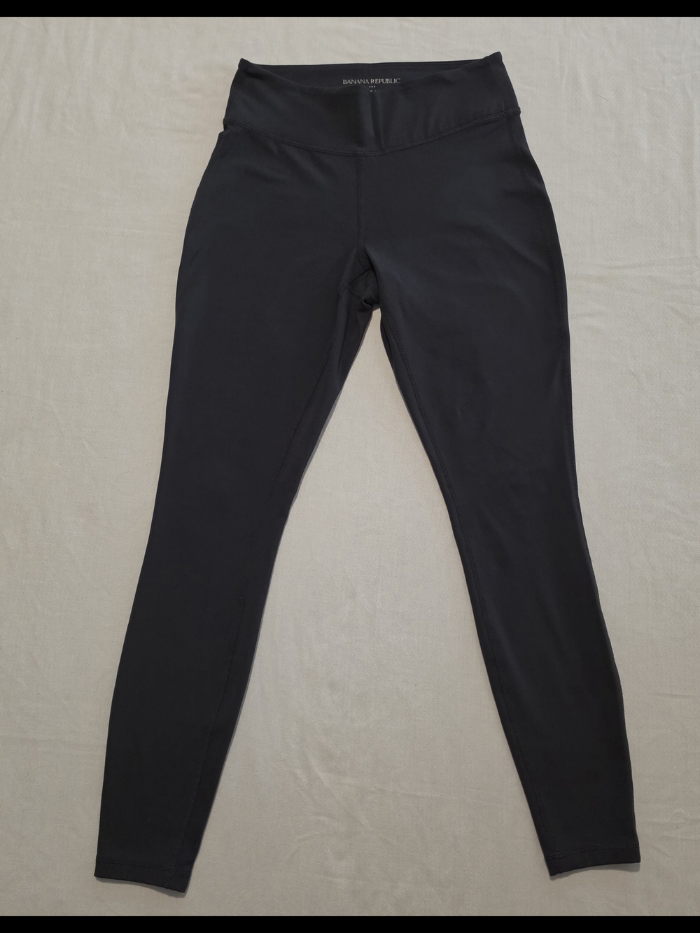 Banana Republic Black High-Waist Leggings